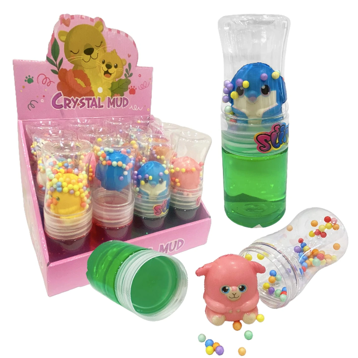 CS-10697 SLIME TARRO CON SQUICH ANIMAL
