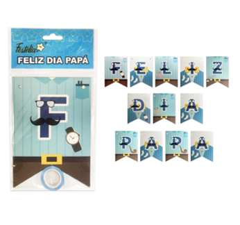 CS-6041 BANDERIN FELIZ DIA PAPA