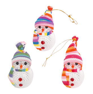 CS-4714 MUÑECO DE NIEVE CON LUZ (10X5CM)
