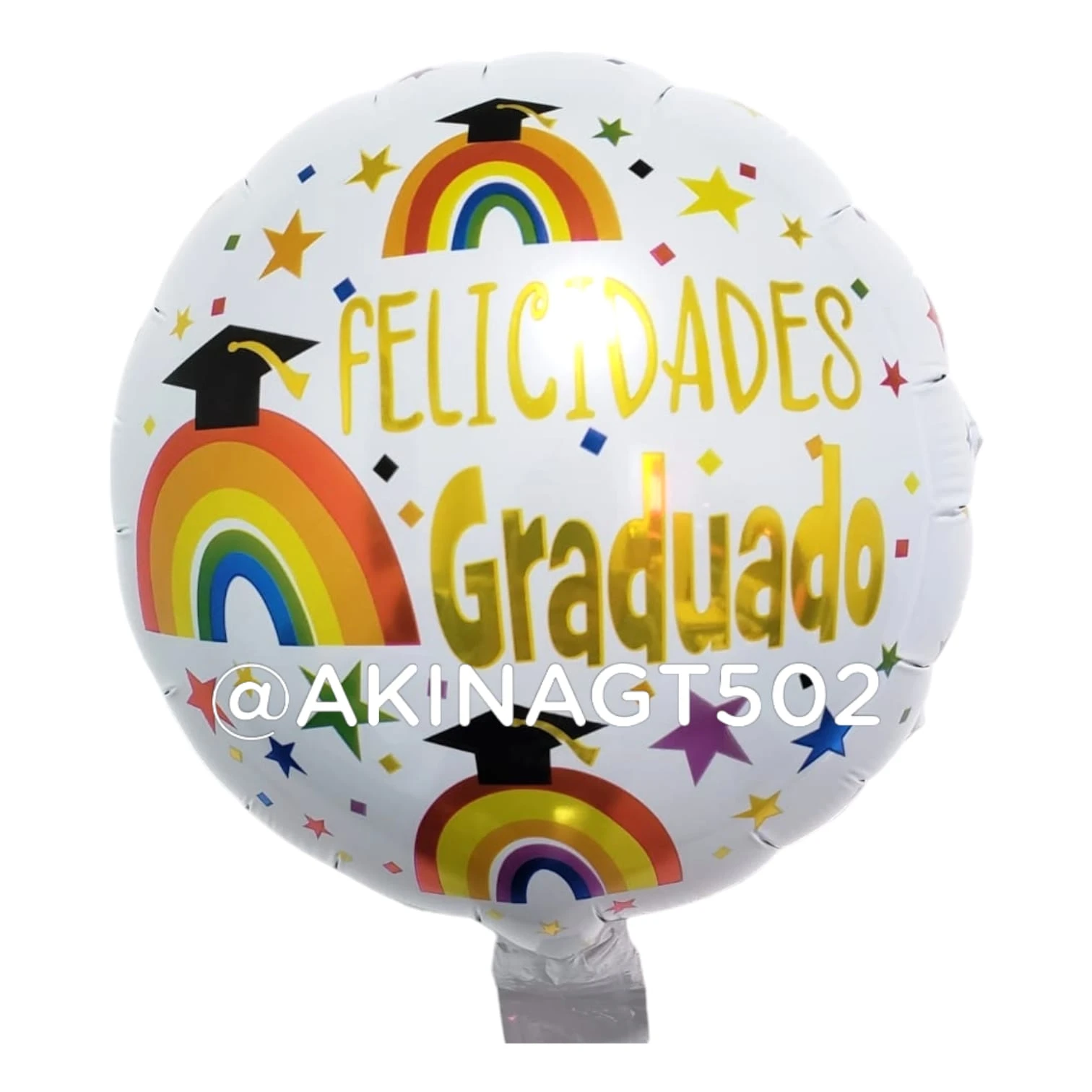 CS-GLOBO FELICIDADES GRADUADO 10"