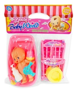 J-520-208 JUEGO DE BEBE BAÑERA