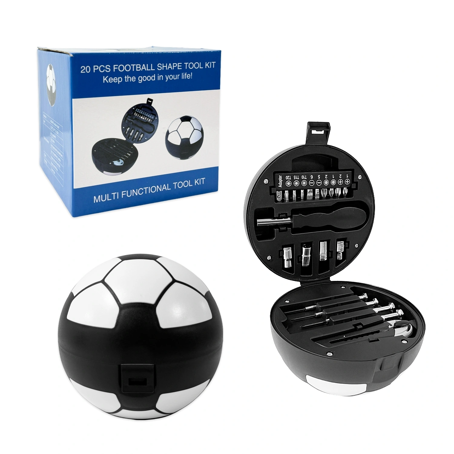 CS-15767 SET DESTORNILLADOR EN BALON DE FUTBOL