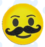 10029-2 EMOTICON MOSTACHO