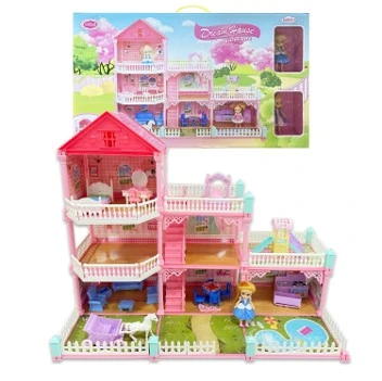 J-VC6016 CASA PARA MUÑECAS 169 PIEZAS