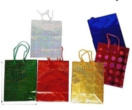 CS-7480 BOLSA REGALO HOL. PQÑA 18*21.5*5 CM X UND