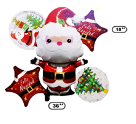 CS-6987 KIT GLOBO PAPA NOEL