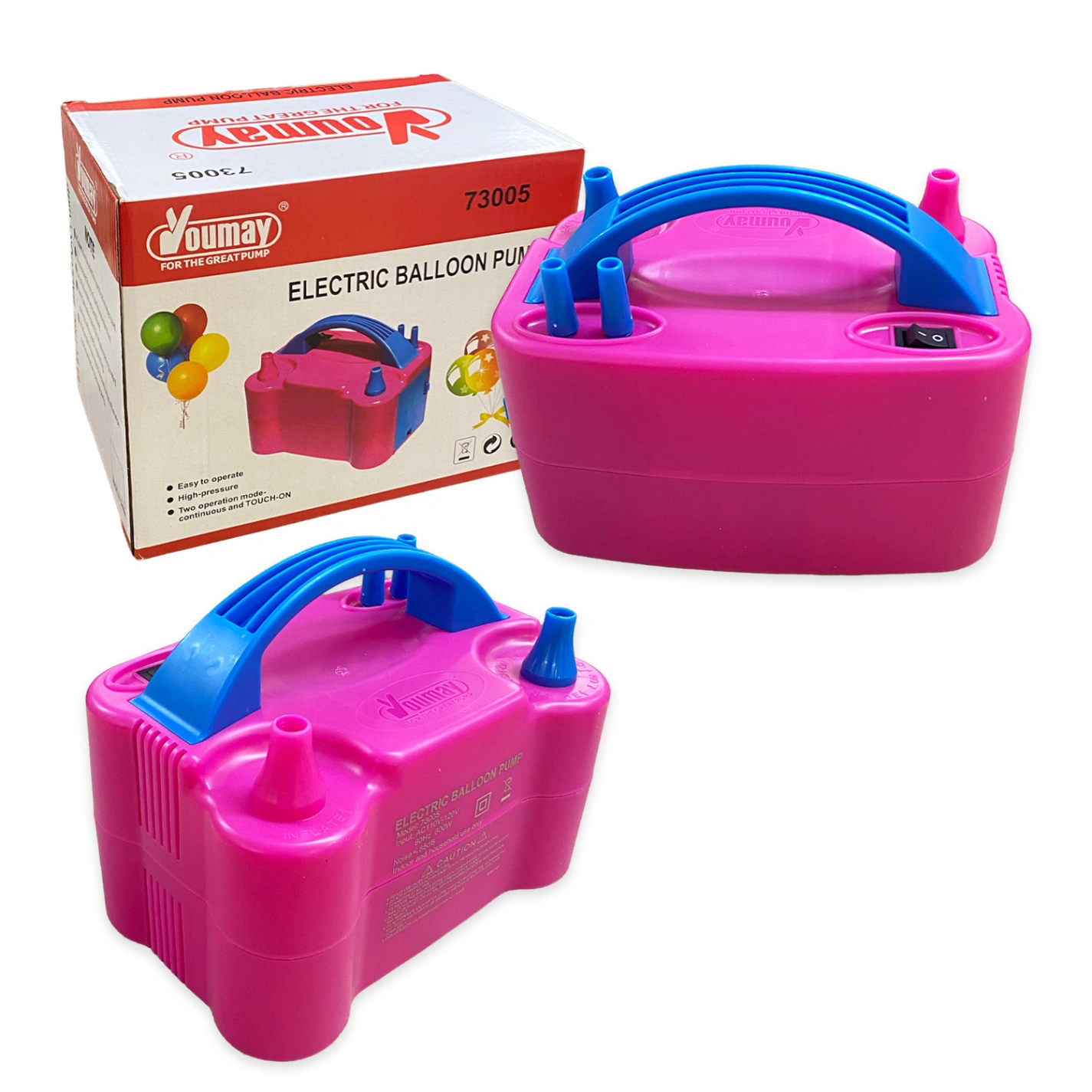 73005 INFLADOR ELECTRICO PARA GLOBOS 110V