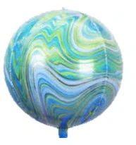 CS-1802-20 GLOBO AGATTA REDONDO 22"