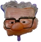 22-235 GLOBO CARA DE ABUELO