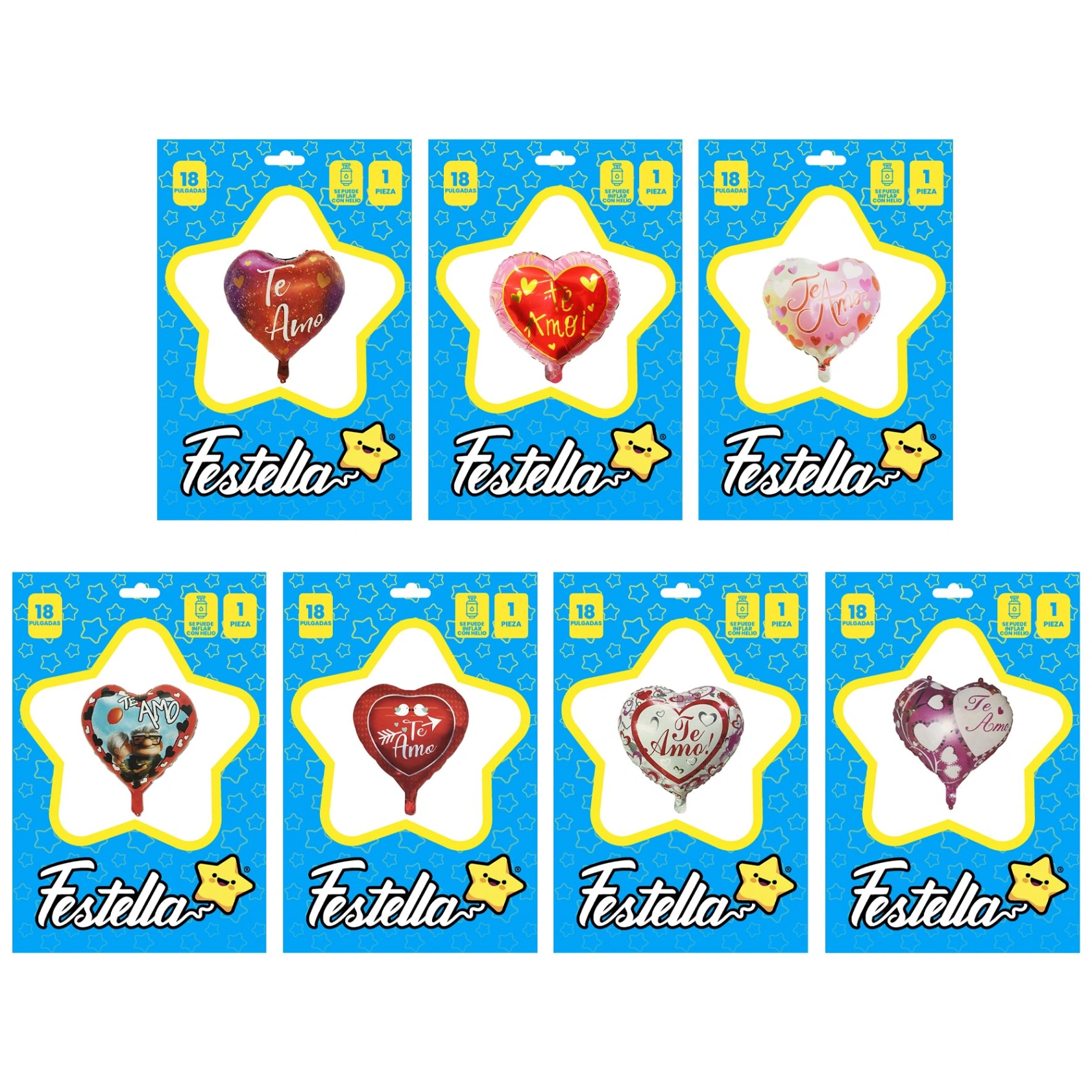 CS-4467-3 GLOBO CORAZON TE AMO 18"