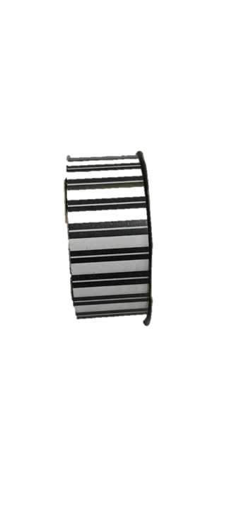 CE9X25-001 CINTA ESTAMPADA LINEAS BLANCO Y NEGRO