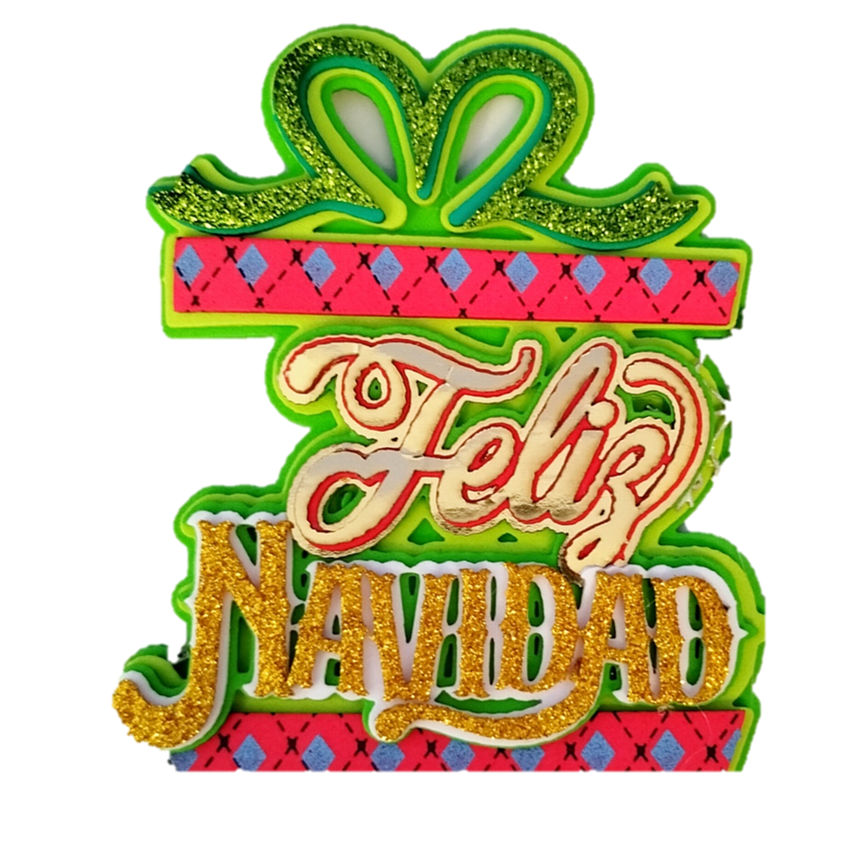 9060 FELIZ NAVIDAD REGALO