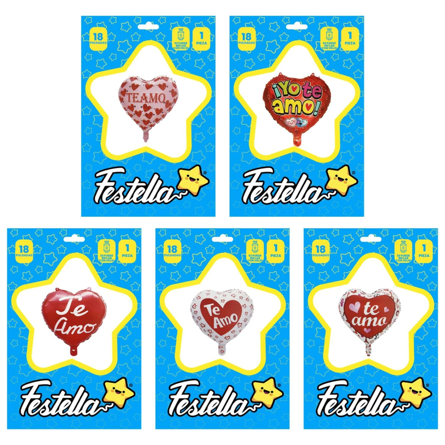 CS-8128-2 GLOBO CORAZON TE AMO