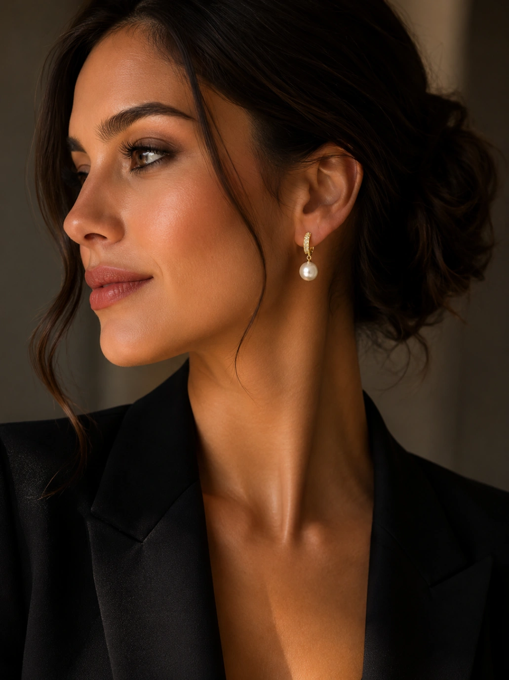 Argollas perla BXA1334322 OLS-PERLA