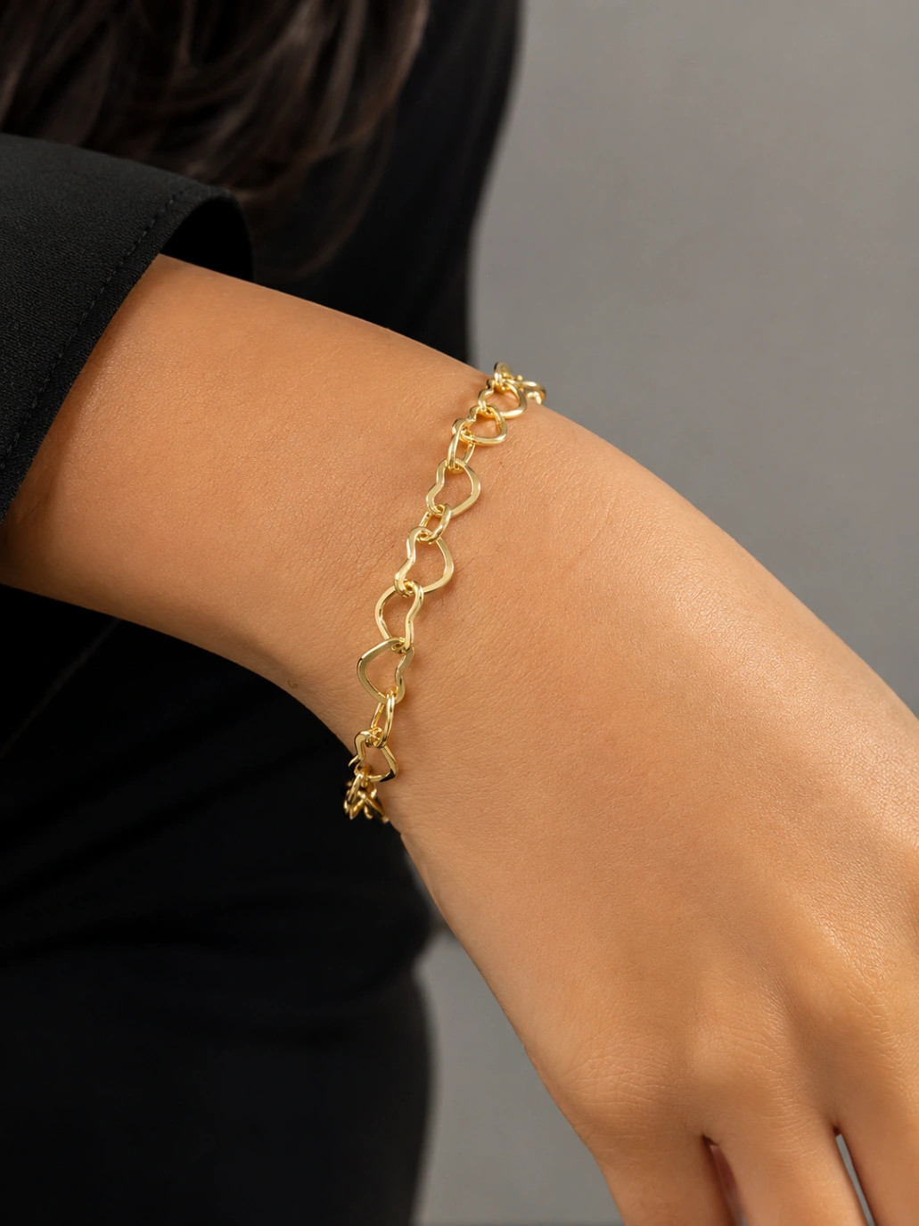 Pulsera corazones PXA1317180 OLS