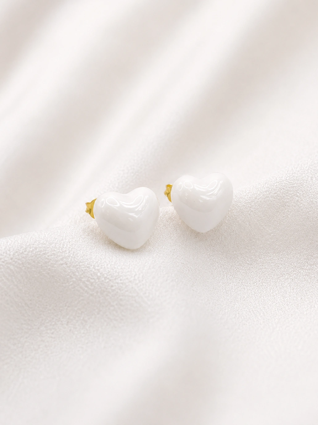 Aros esmaltados BXA131958 OLS-BLANCO