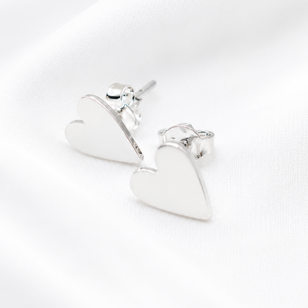 Aros corazón minimalista BXA131558 RLS - BXA131558 ROS