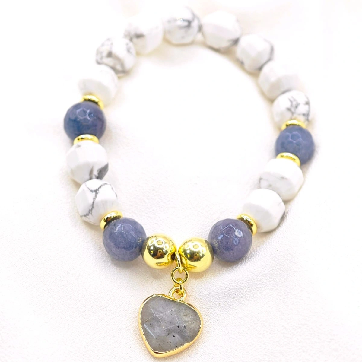 Pulsera piedras PXA133625 OLS-GRIS