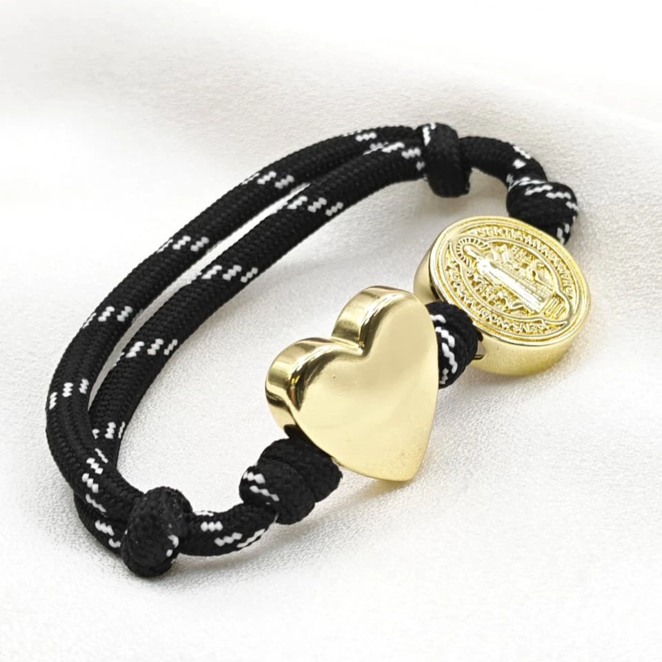 Pulsera cordón negra PXA133649 OLS-NEGRO