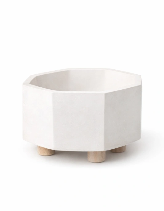 Terrario Octagonal con pata