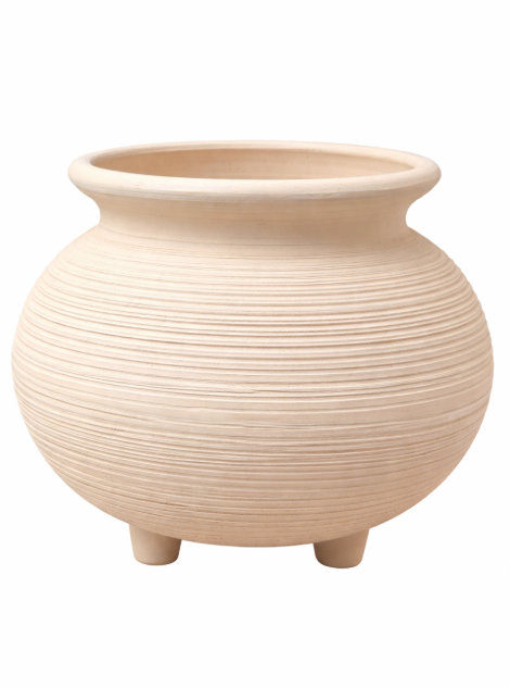 Matera Olla Con Pata Rayada