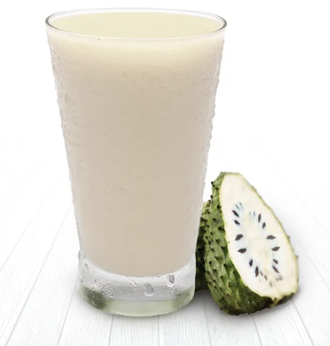 Jugo de Guanabana en Leche