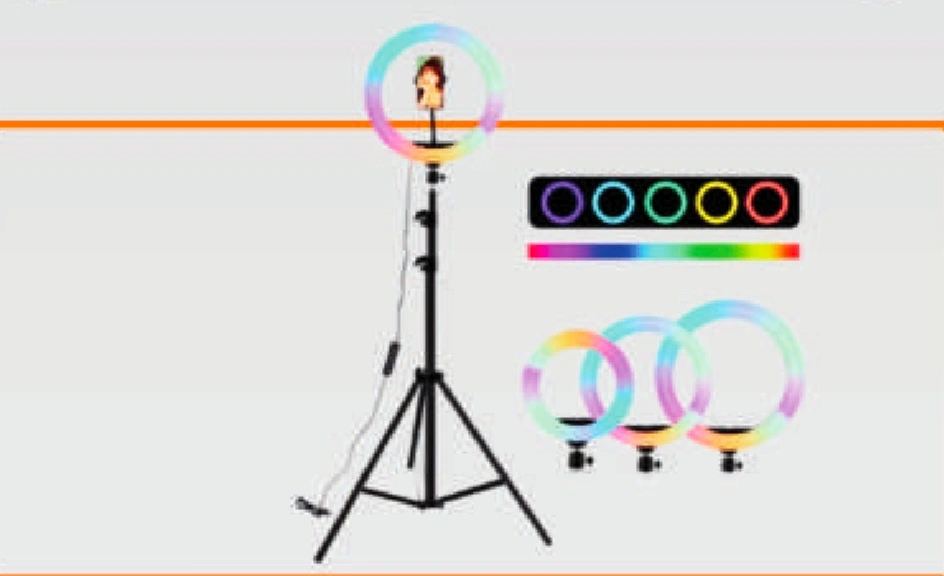 ARO RGB 26 CM CON TRIPODE