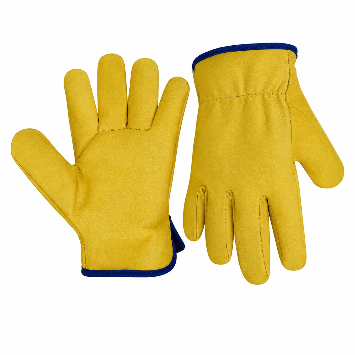 GUANTES  EN VAQUETA TIPO INGENIERO SENCILLOS CORTOS