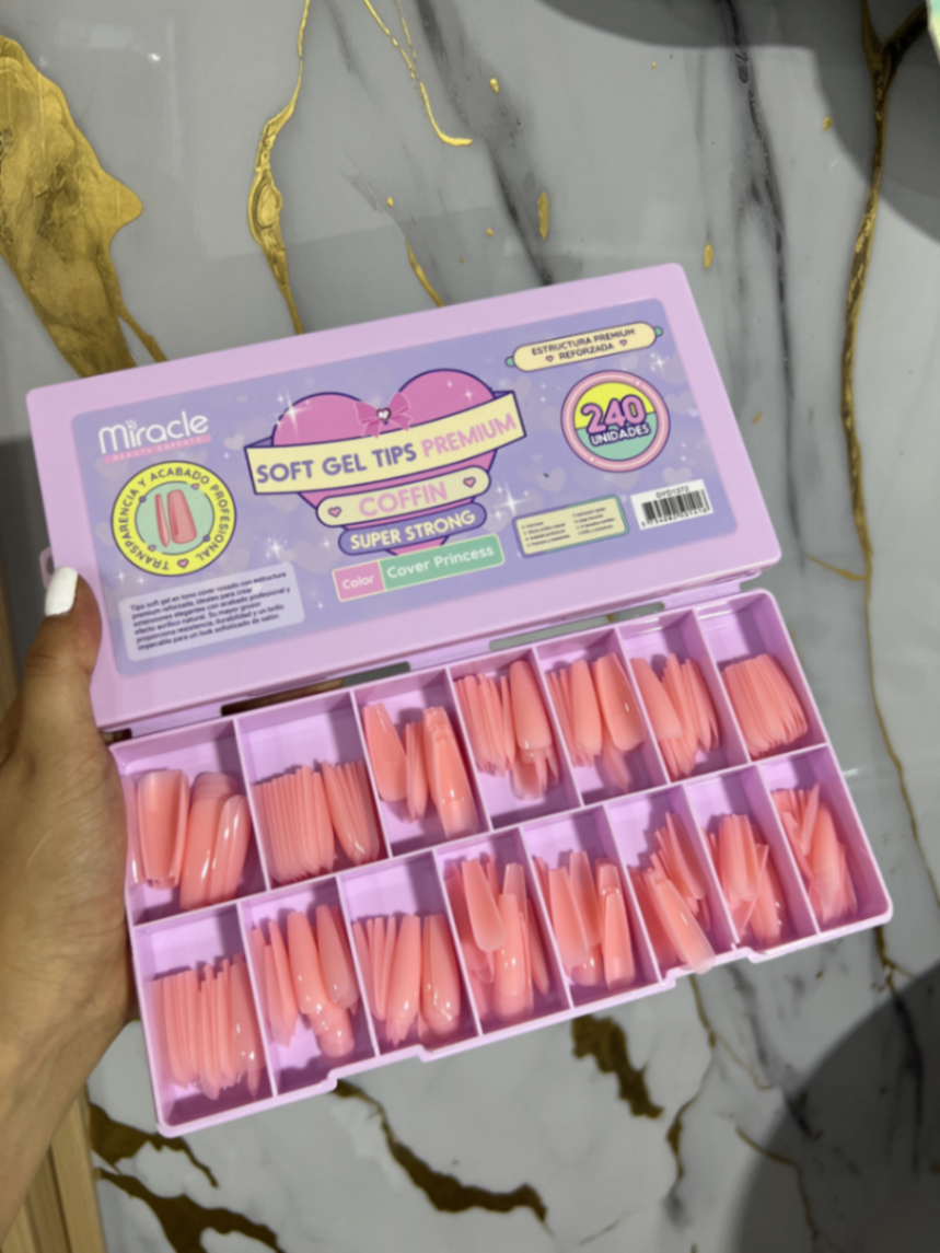 Press On efecto Acrílico *Mircle