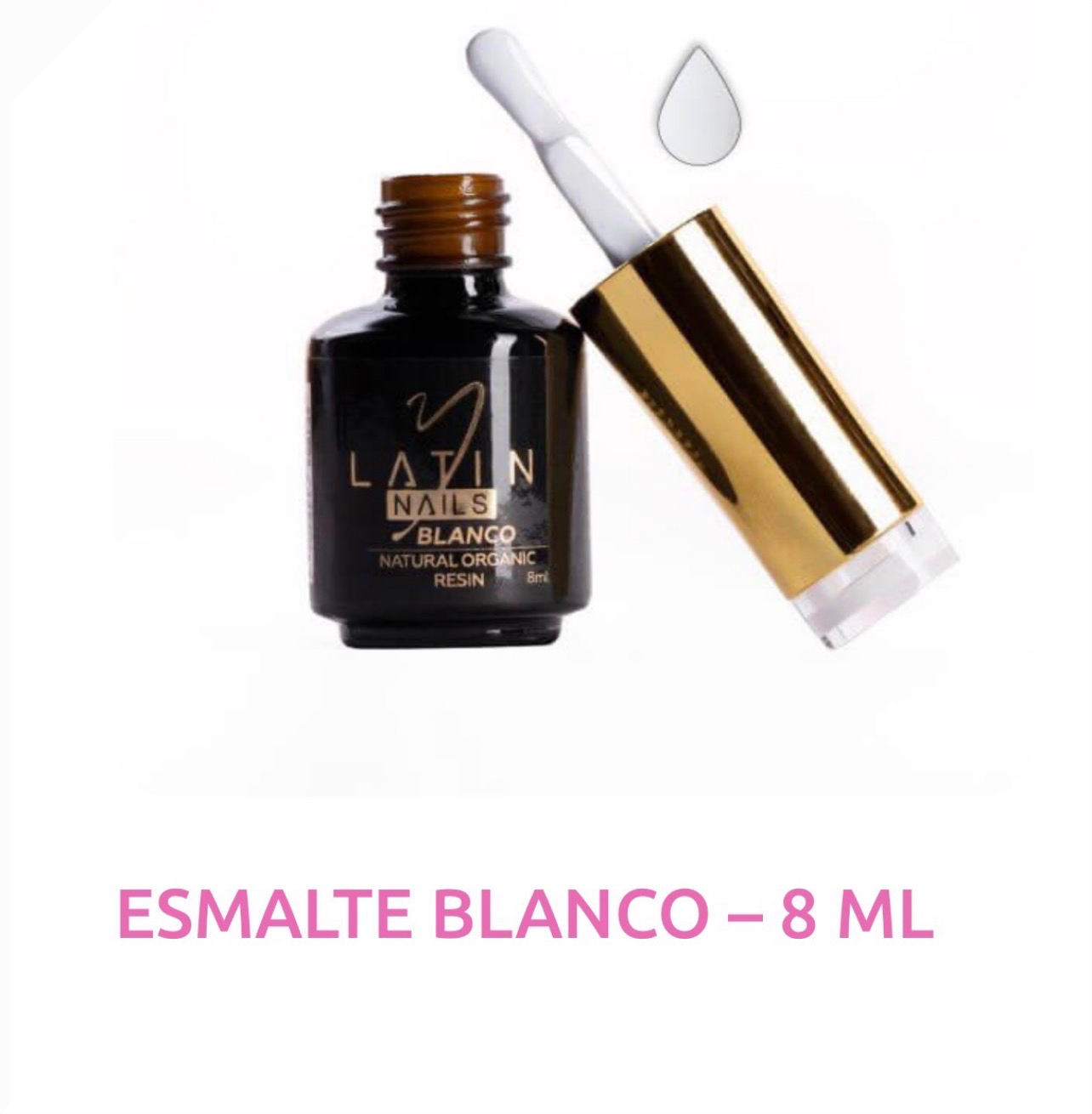 Esmalte Blanco 8ml *Latin nails