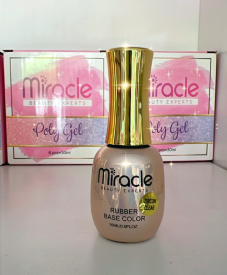 Base Ruber transparente *15 ml *Miracle