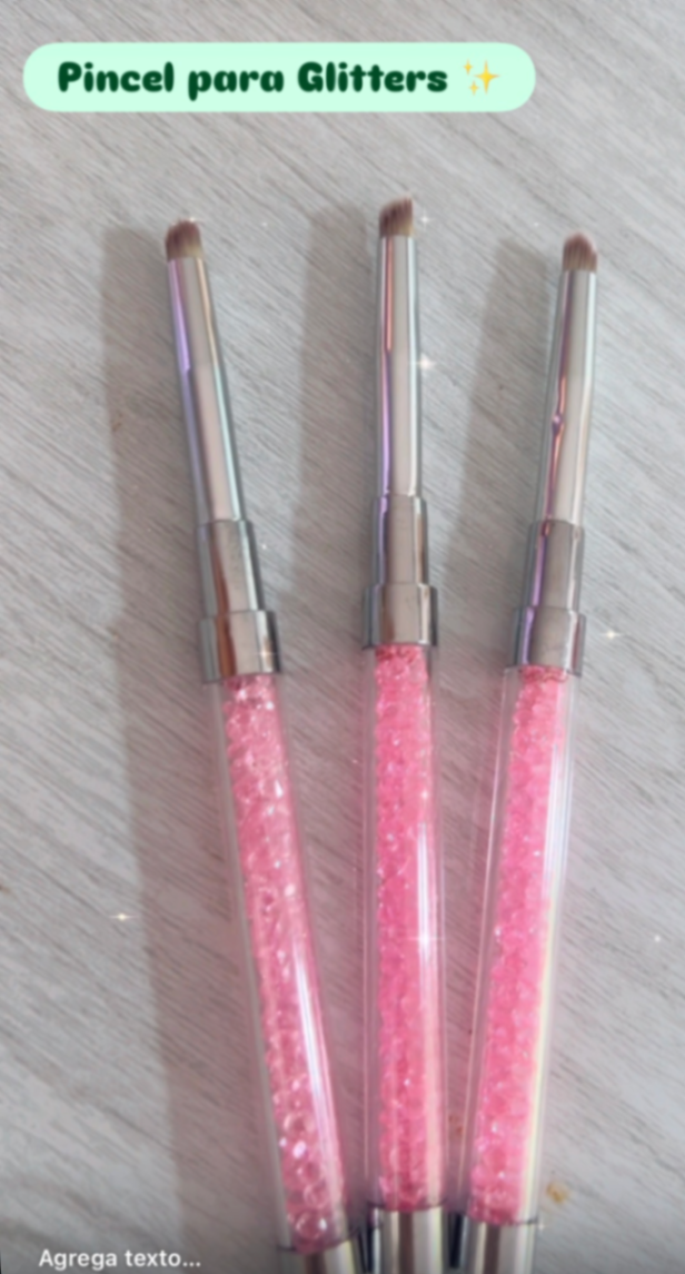 Pincel para Glitters o Pigmentos