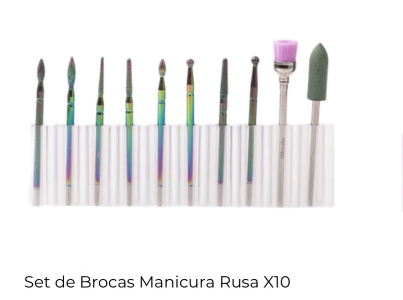 Kit de manicura Rusa x10 *Mirale