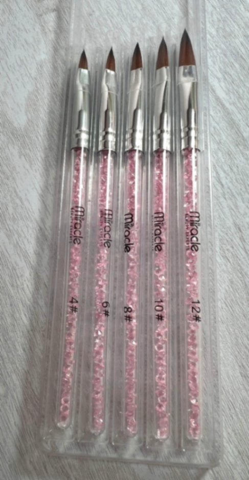 Set de Pinceles para Acrílico x5