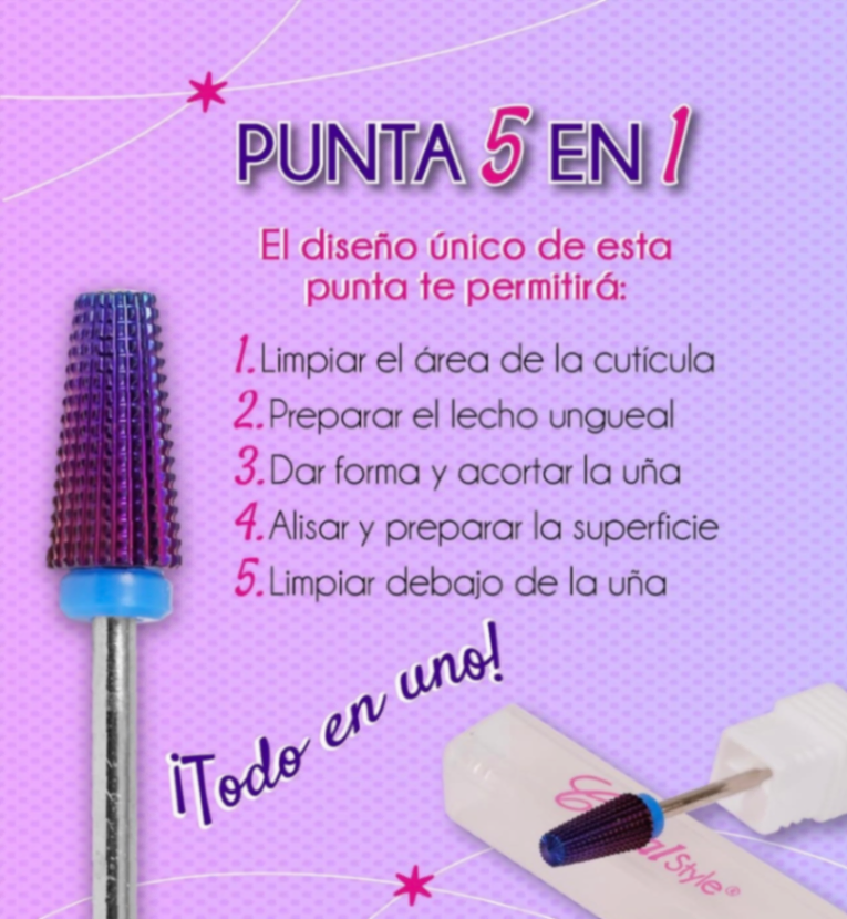 Punta 5 en 1 *Cristal Style