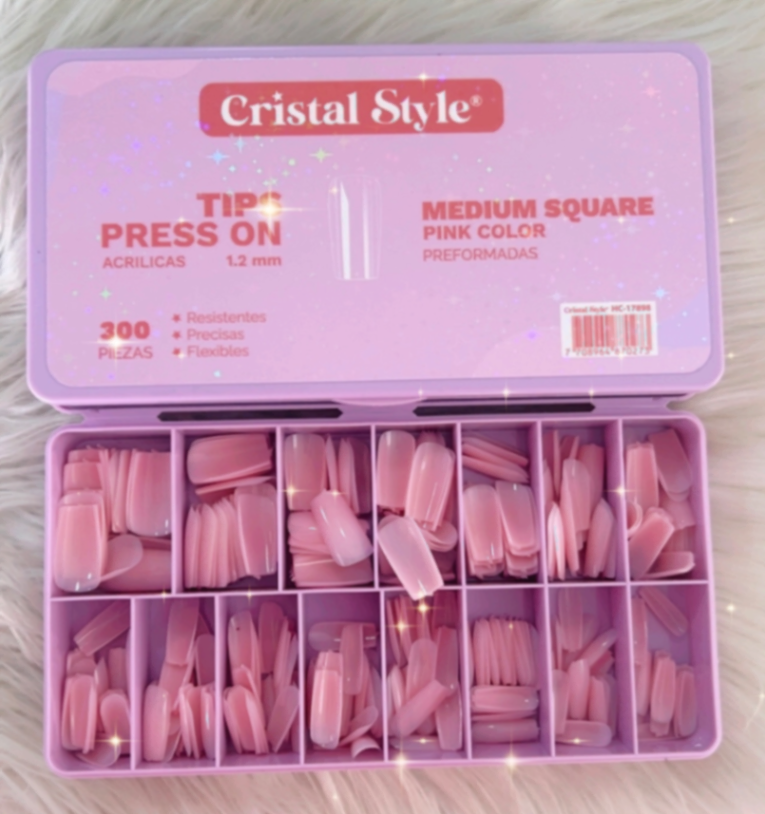 Press On Acrilicox300 *square *Cristalstyle