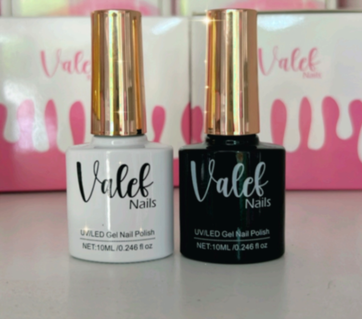 Base y Top coat * Valef 10 ml