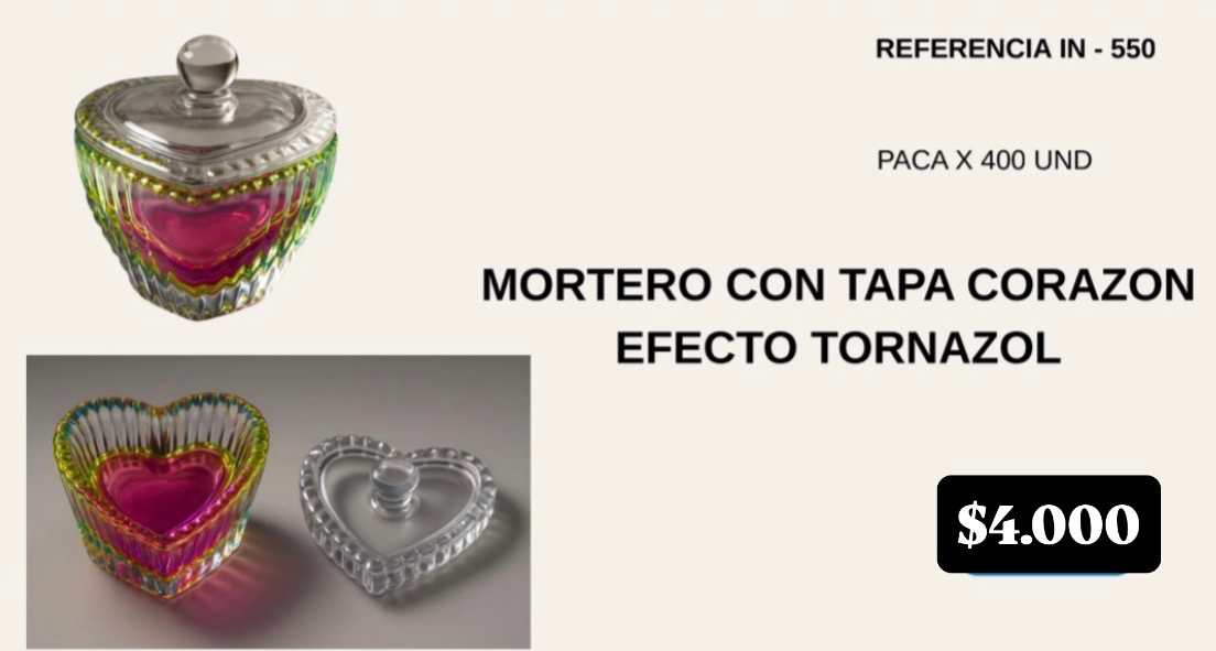 Mortero con tapa