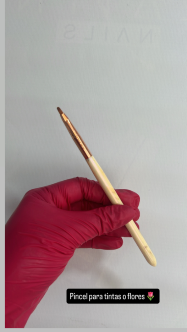 Pincel para tintas