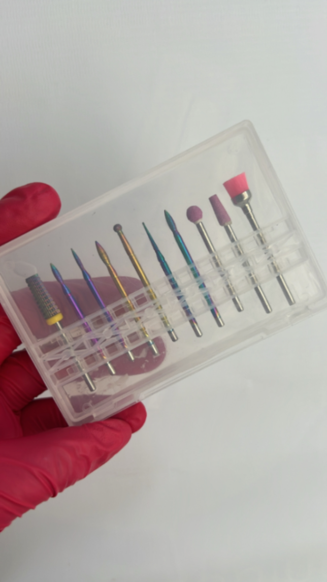 Kit Manicura Rusa x10 puntas