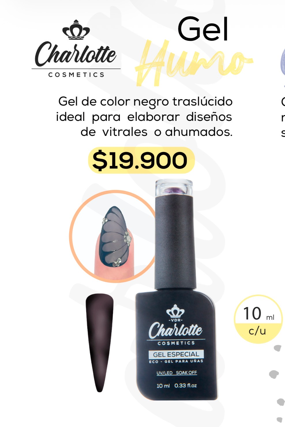 Gel Humo 10 ml *Charlotte