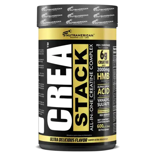 Creastack Monohidratada Nutramerican 60 Porciones