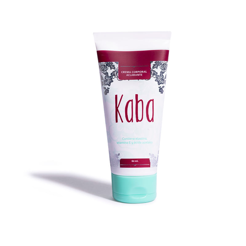 Crema aclarante de kaba