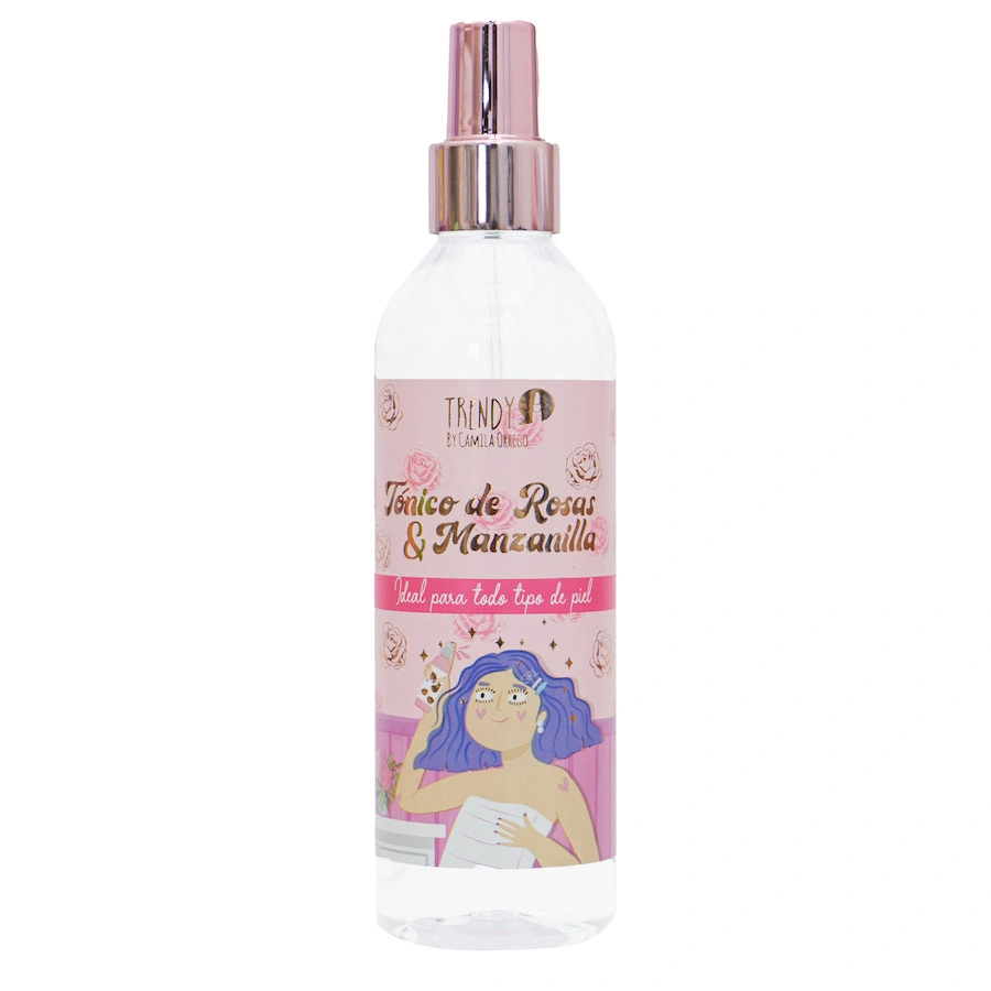 TÓNICO DE ROSAS AGUA DE ROSAS TRENDY 240ML
