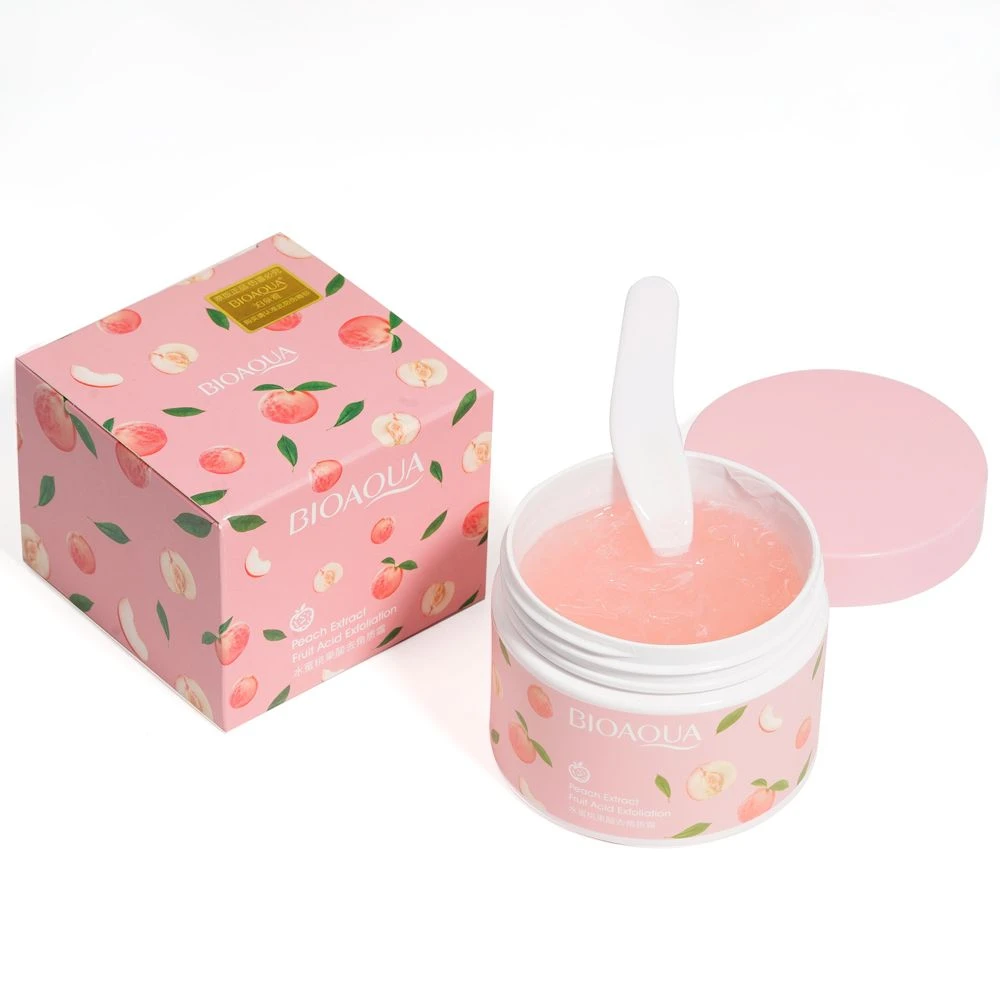Exfoliante en gel facial de durazno Bioaqua