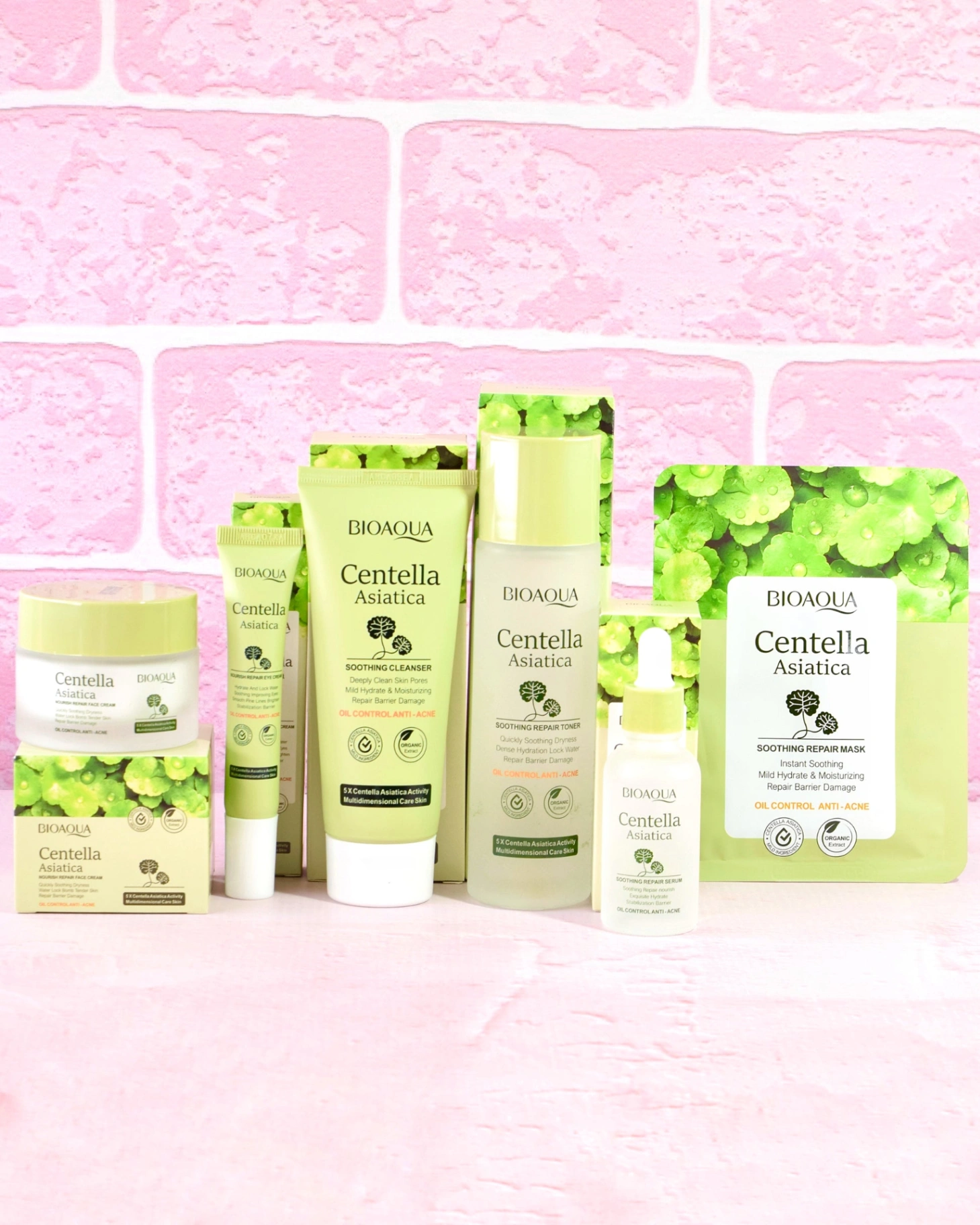 Kit de centella asiática (6 PRODUCTOS) Bioaqua