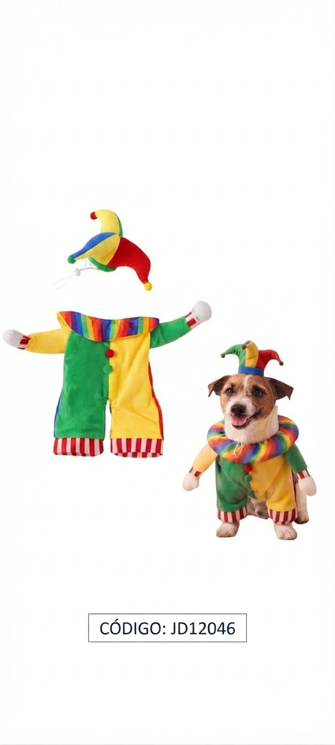 DISFRAZ PAYASO