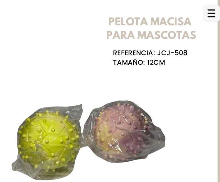 PELOTA MACIZA DE 12CM