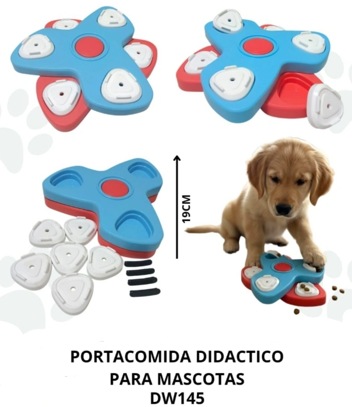 DW145 PORTA COMIDA DIDÁCTICO 19 CM