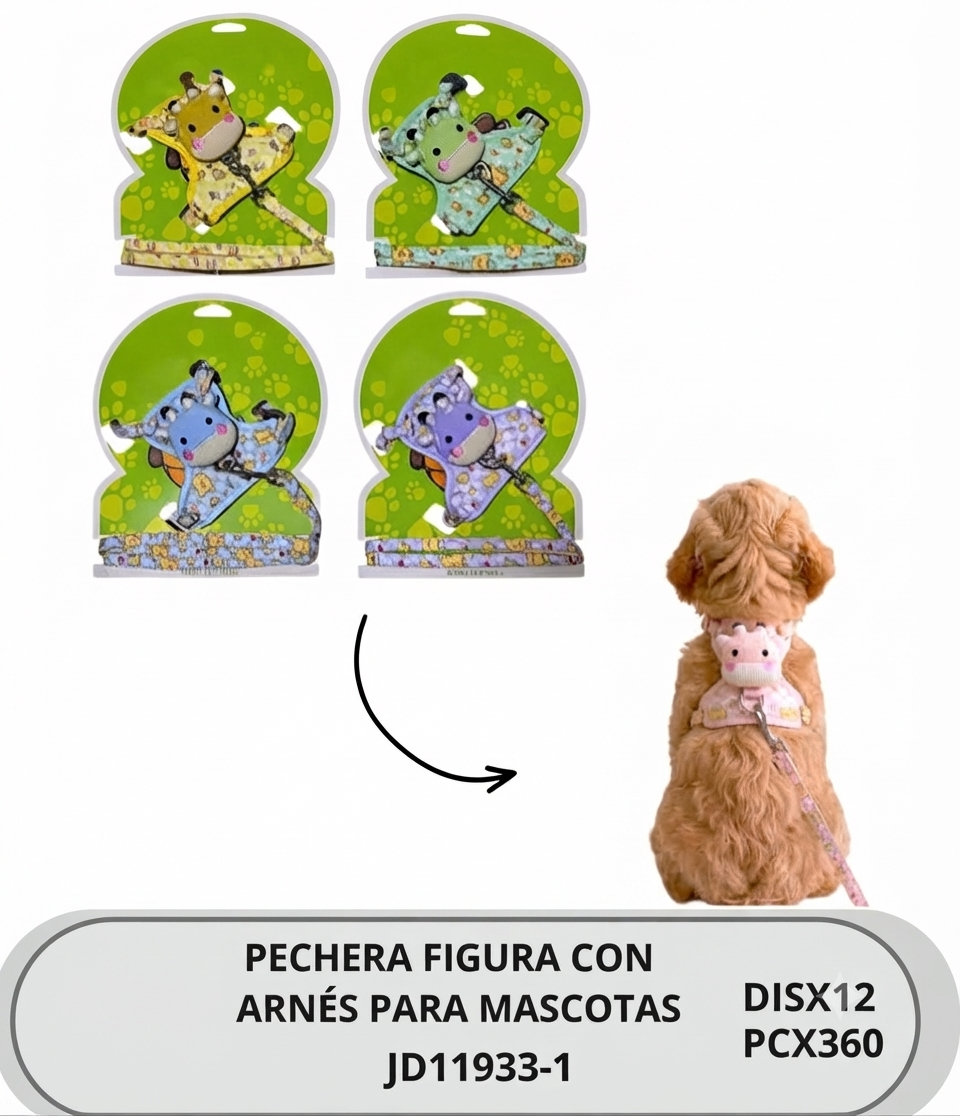 CHALECO ARNÉS FIGURA Y PERSONAJES